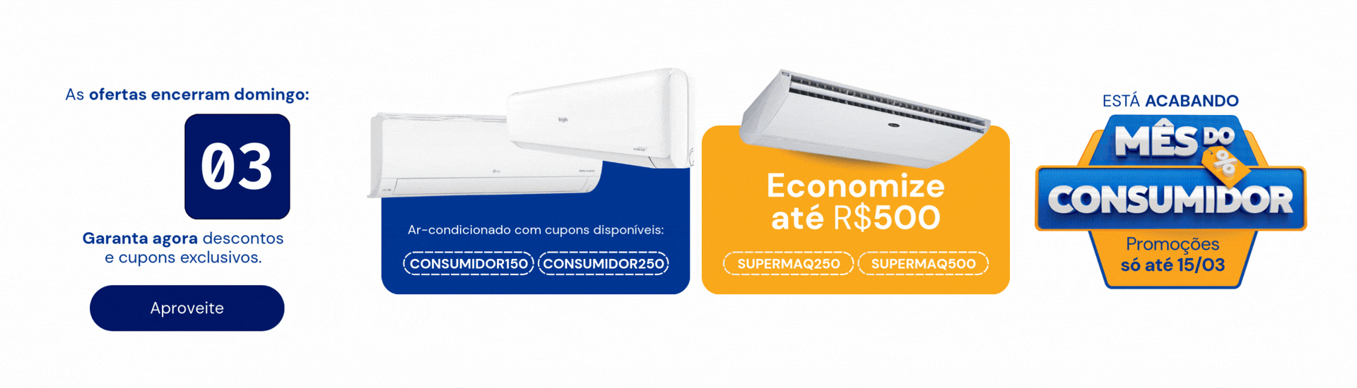 Cupom de desconto em climatização!