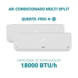 Ar Condicionado Bi Split Inverter Philco 18000 BTUs (2X9000) Quente e Frio 220V PAC18QV 