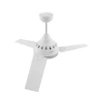 Ventilador de Teto Britânia 131W 3 Pás 3 Velocidades Branco Cancun 110V