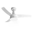 Ventilador de Teto 145W 3 Pás 3 Velocidades Branco Easy Fitting 110V